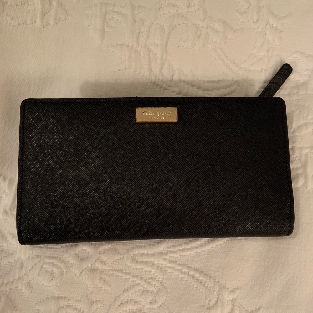 Kate Spade Stacy Laurel Way Navy Wallet